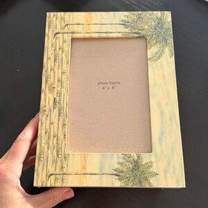 ☀️🌴NWT Tommy Bahama Photo Picture Frame 4x6” Box